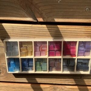 Colorful Glitter Jewelry Organizer